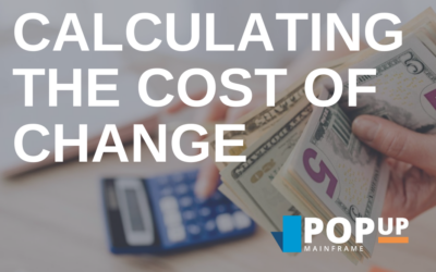 Calculating the Cost of Change 
